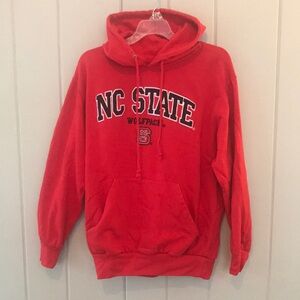 NC State Red Hoodie Sweatshirt